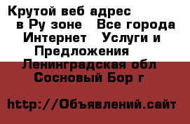 Крутой веб адрес Wordspress в Ру зоне - Все города Интернет » Услуги и Предложения   . Ленинградская обл.,Сосновый Бор г.